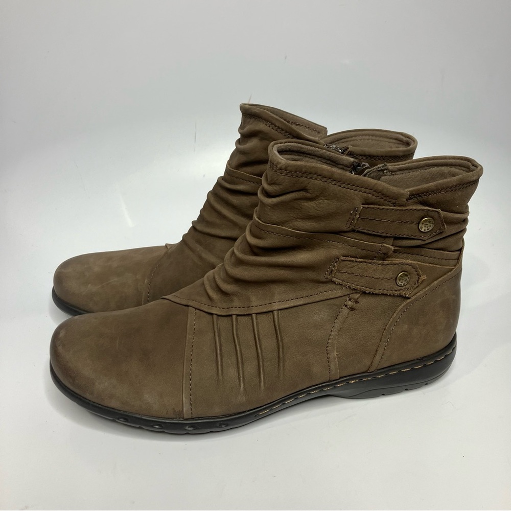 Cobb Hill by New Balance Brown Ankle Boots